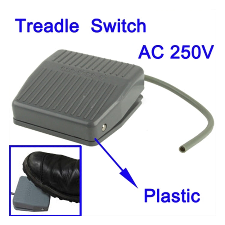 AC 250V 10A Textured Plastic Foot Treadle Switch (TFS-201), TFS-201 AC 250V 10A Textured Plastic Foot Treadle Switch (TFS-201), TFS-201